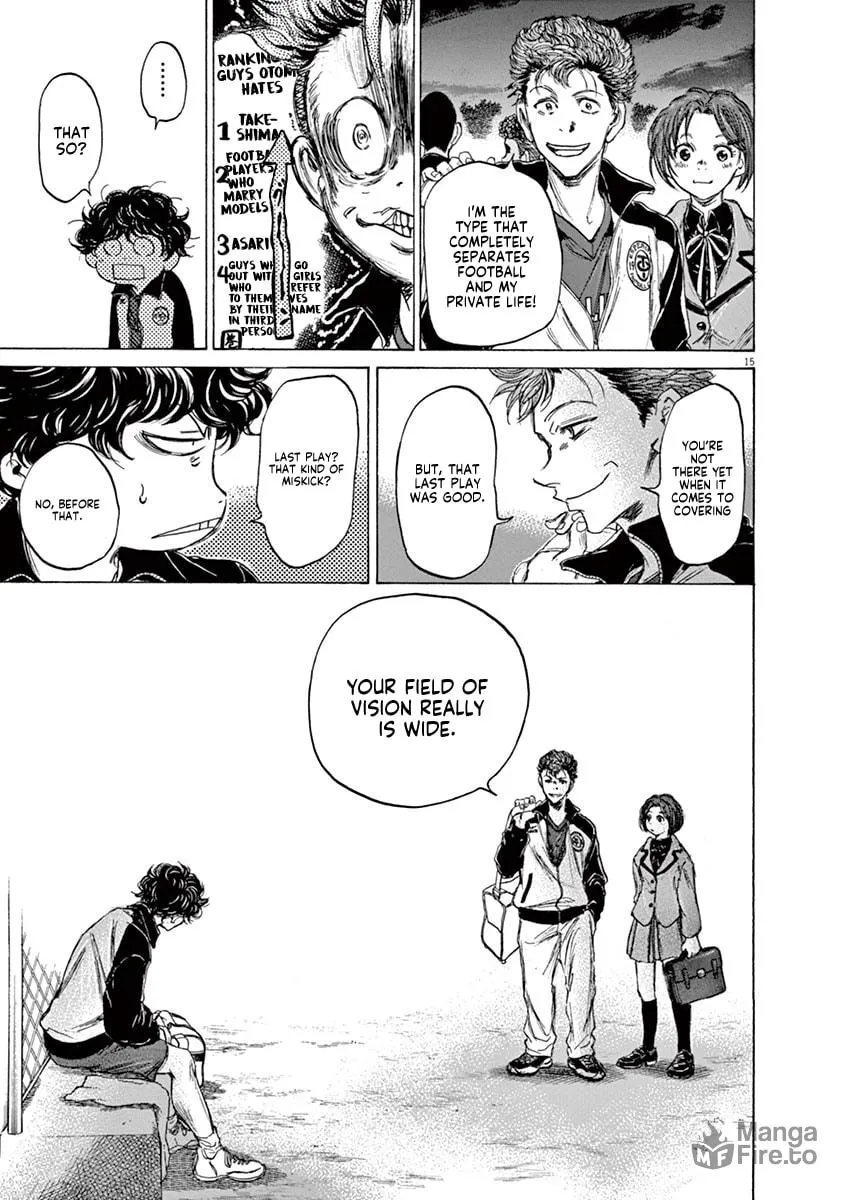 Read Ao Ashi chapter 69 image 14 on Lezhin