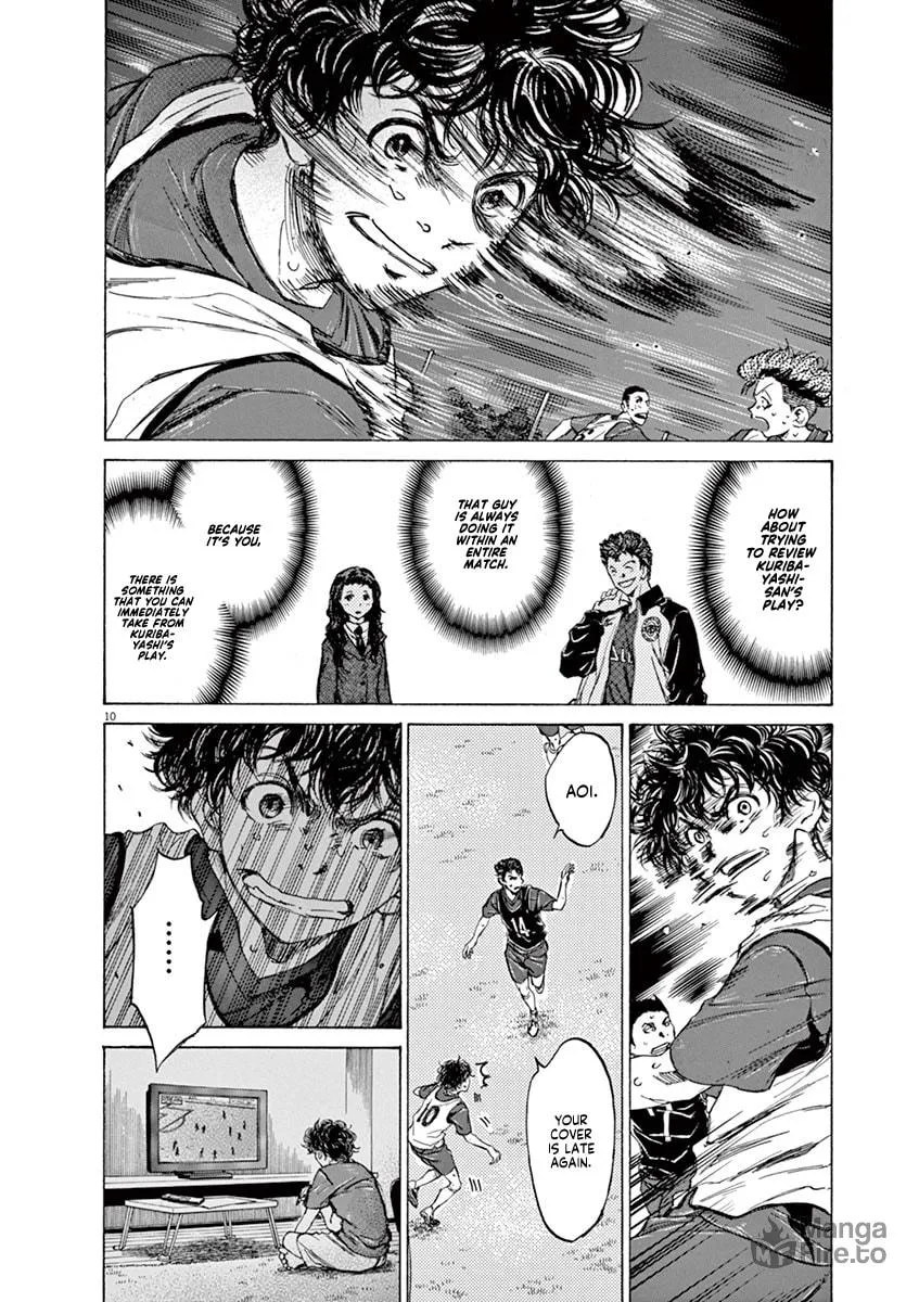 Read Ao Ashi chapter 71 image 9 on Lezhin