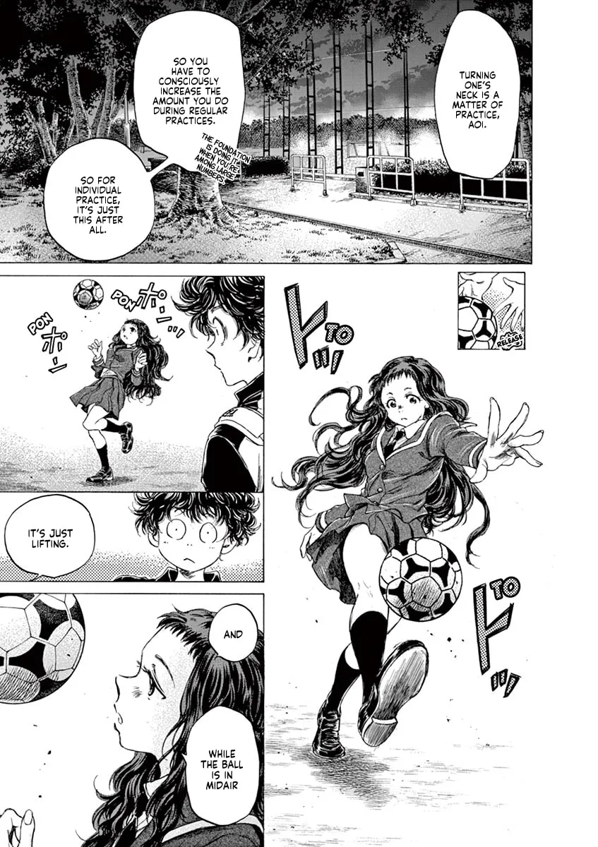 Read Ao Ashi chapter 72 image 13 on Lezhin