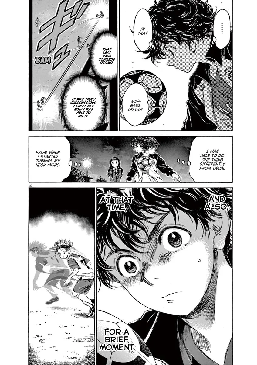 Read Ao Ashi chapter 72 image 16 on Lezhin