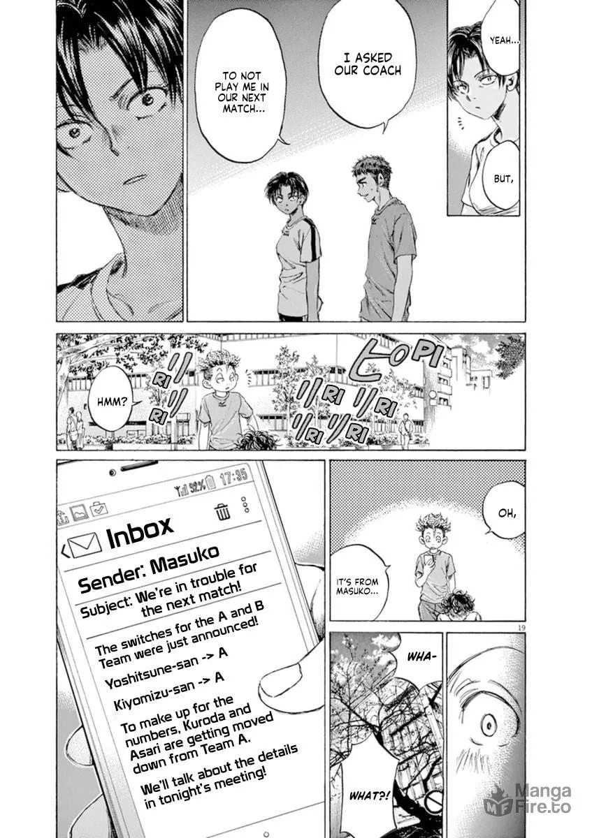 Read Ao Ashi chapter 87 image 19 on Lezhin
