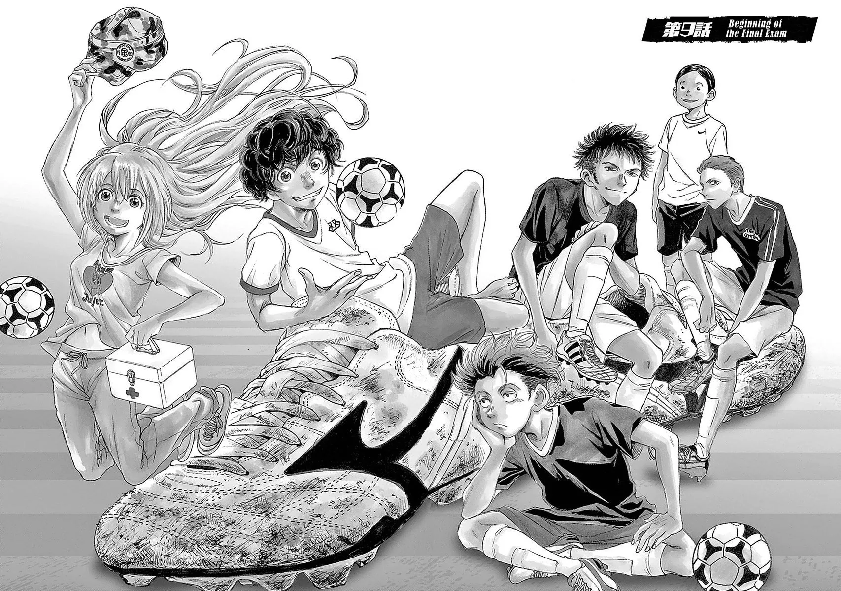 Read Ao Ashi chapter 9 image 1 on Lezhin