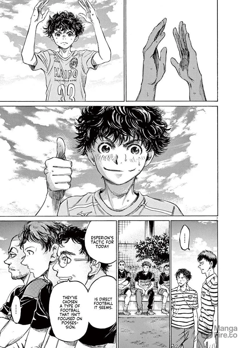 Read Ao Ashi chapter 95 image 11 on Lezhin