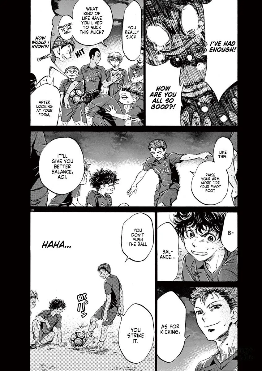 Read Ao Ashi chapter 95 image 14 on Lezhin