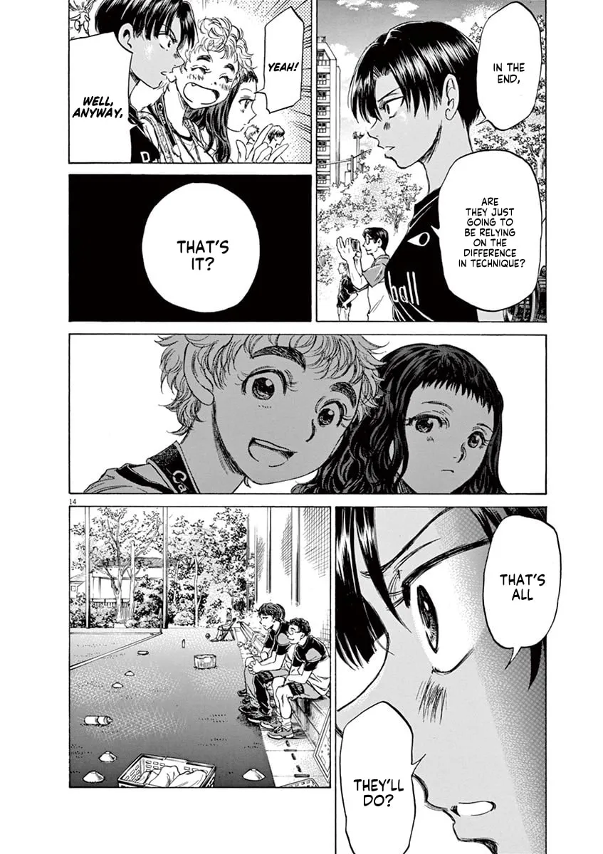 Read Ao Ashi chapter 95 image 18 on Lezhin