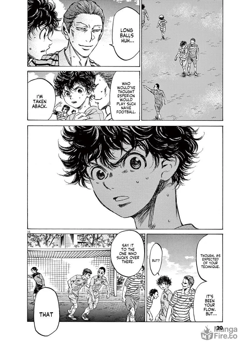 Read Ao Ashi chapter 95 image 20 on Lezhin