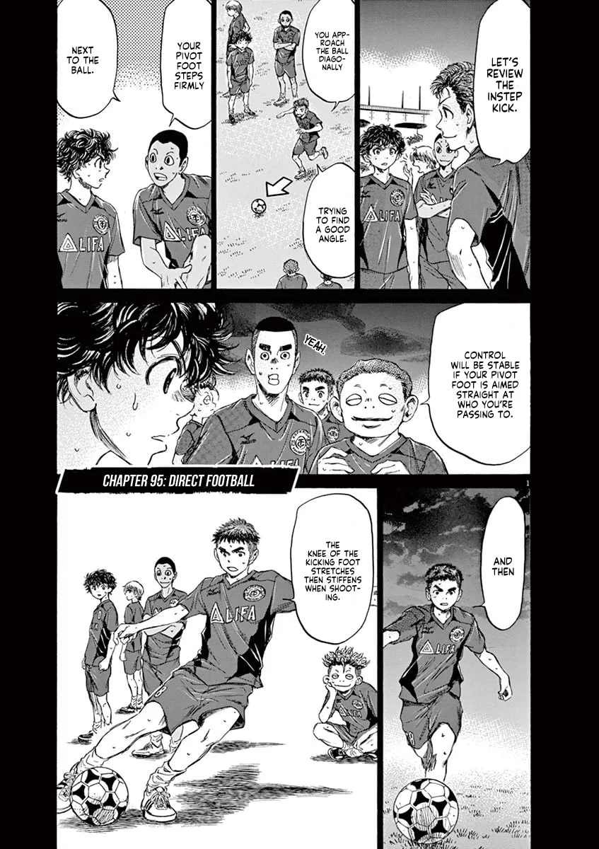 Read Ao Ashi chapter 95 image 6 on Lezhin