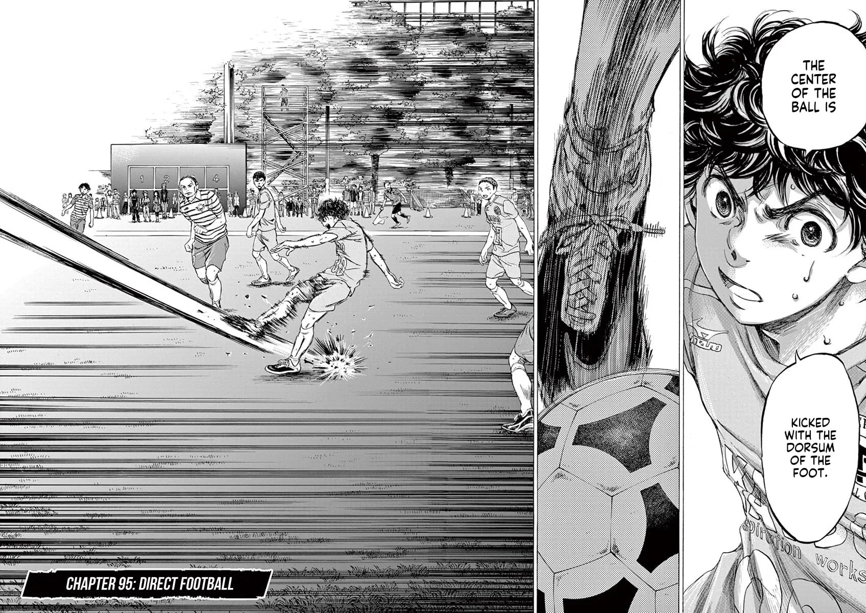 Read Ao Ashi chapter 95 image 7 on Lezhin