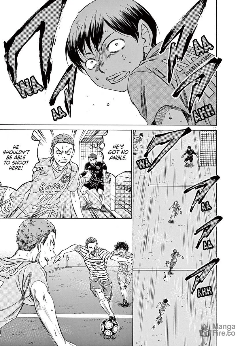 Read Ao Ashi chapter 98 image 14 on Lezhin