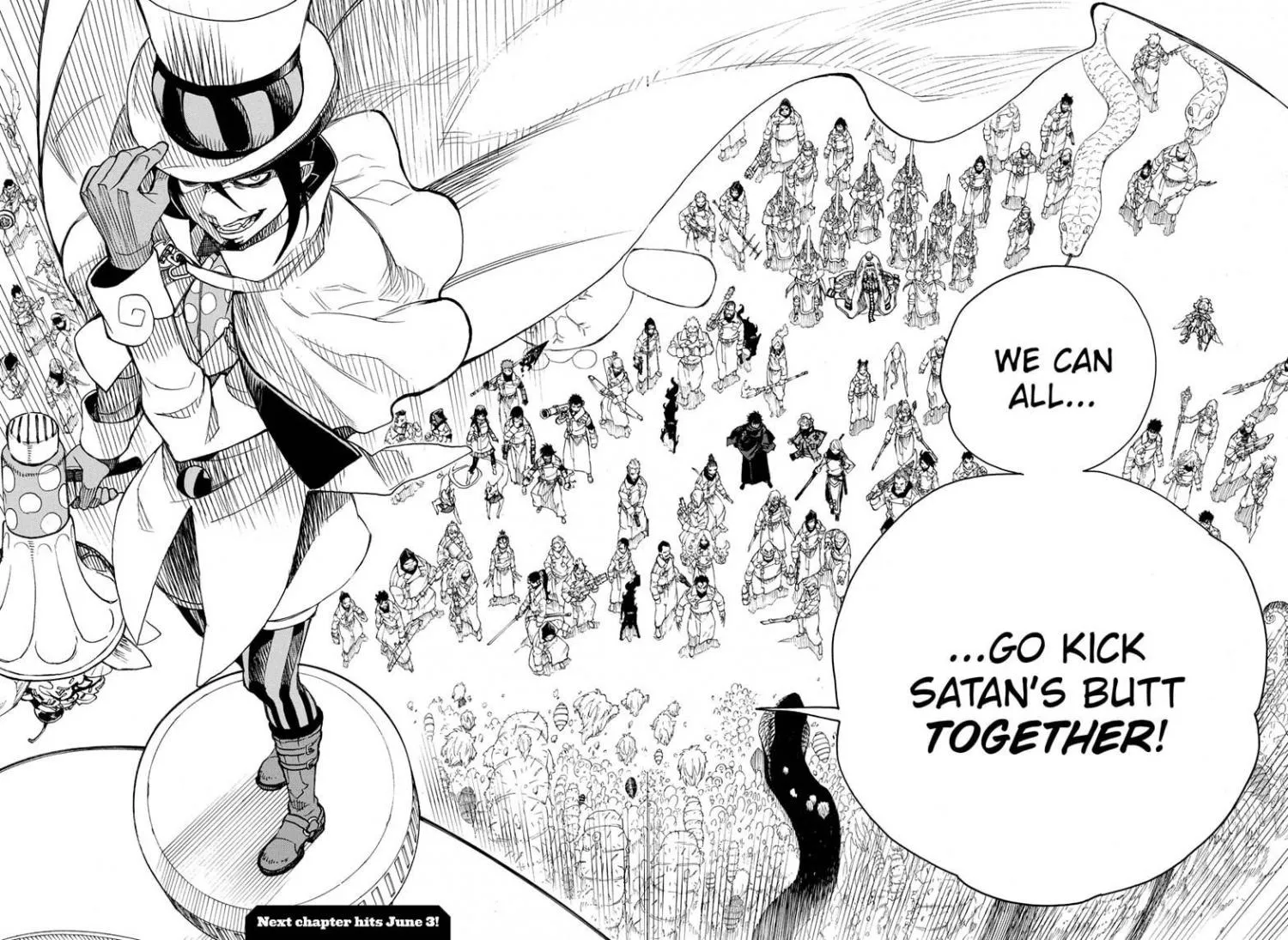 Read Ao No Exorcist chapter 130 image 32 on Lezhin