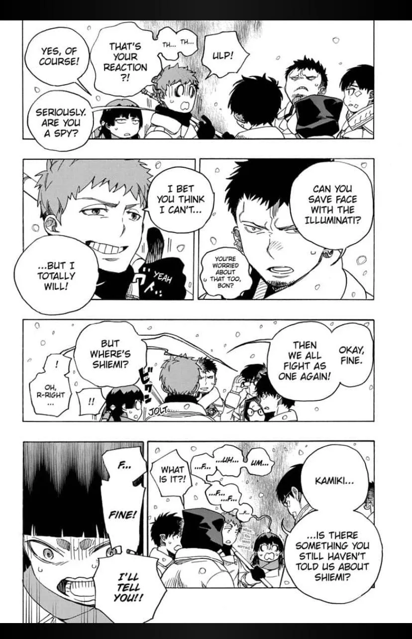 Read Ao No Exorcist chapter 131 image 22 on Lezhin