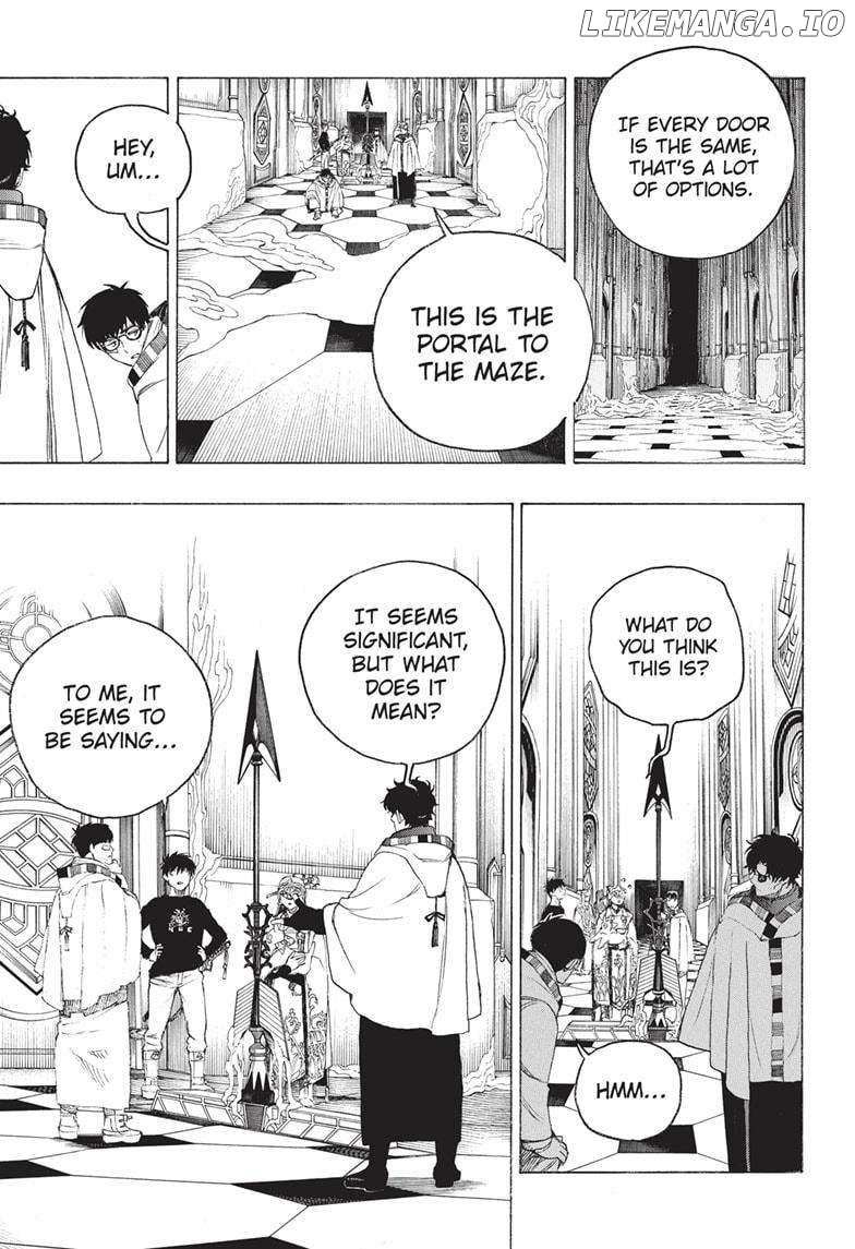 Read Ao No Exorcist chapter 150 image 9 on Lezhin