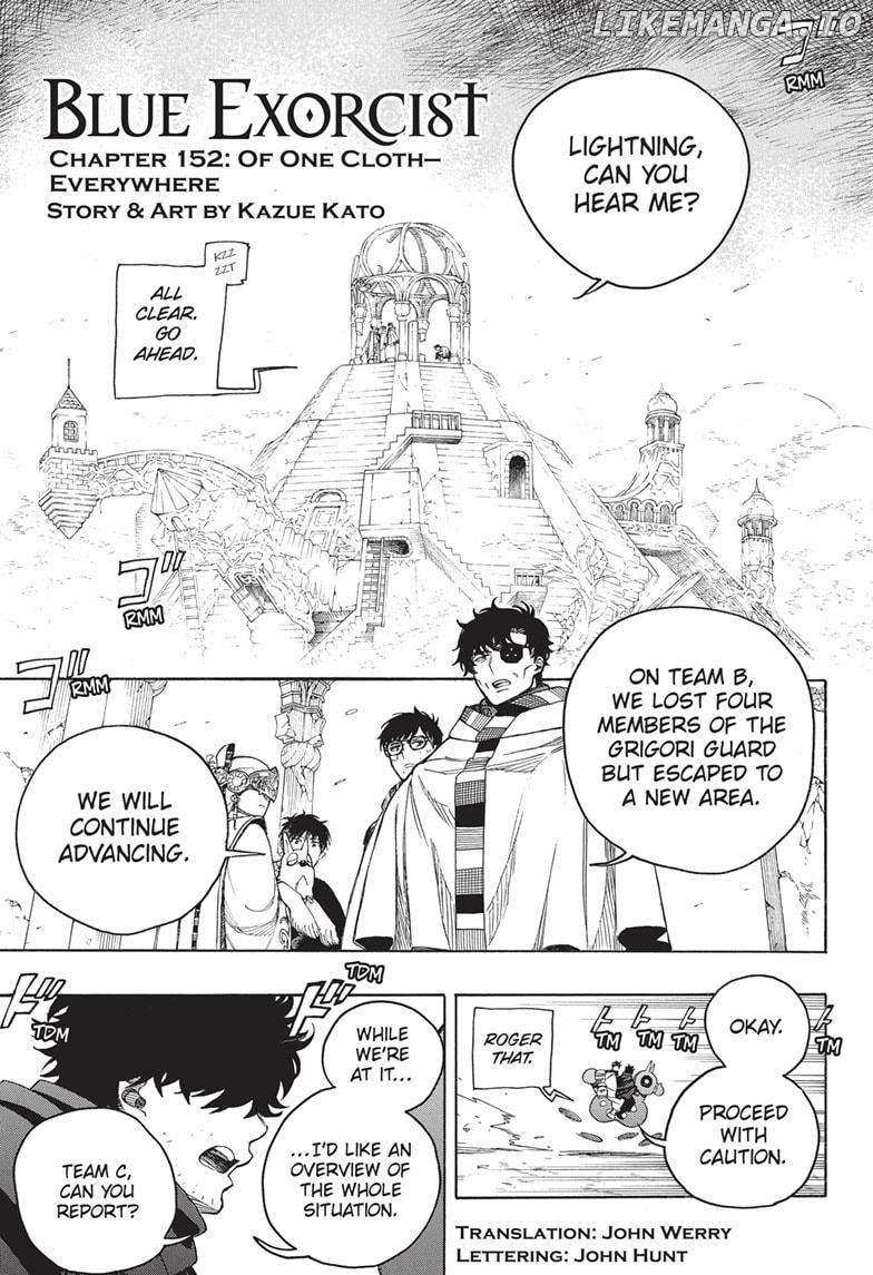 Read Ao No Exorcist chapter 152 image 3 on Lezhin
