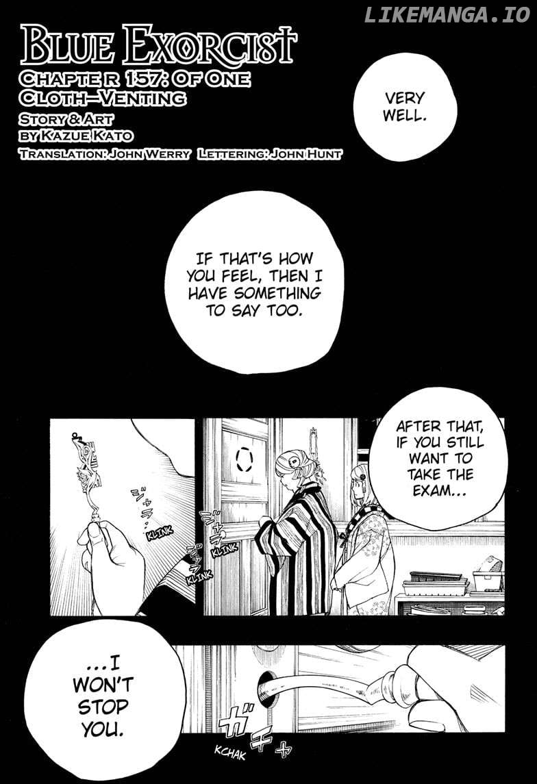 Read Ao No Exorcist chapter 157 image 1 on Lezhin