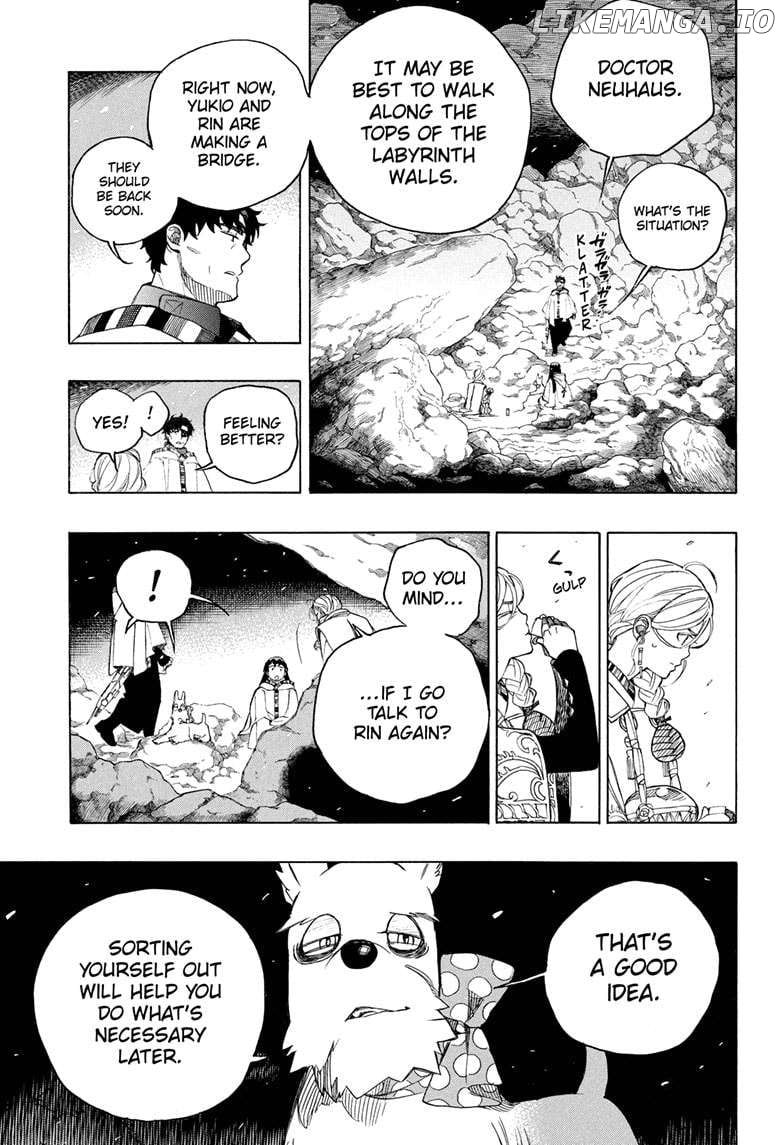 Read Ao No Exorcist chapter 158 image 11 on Lezhin