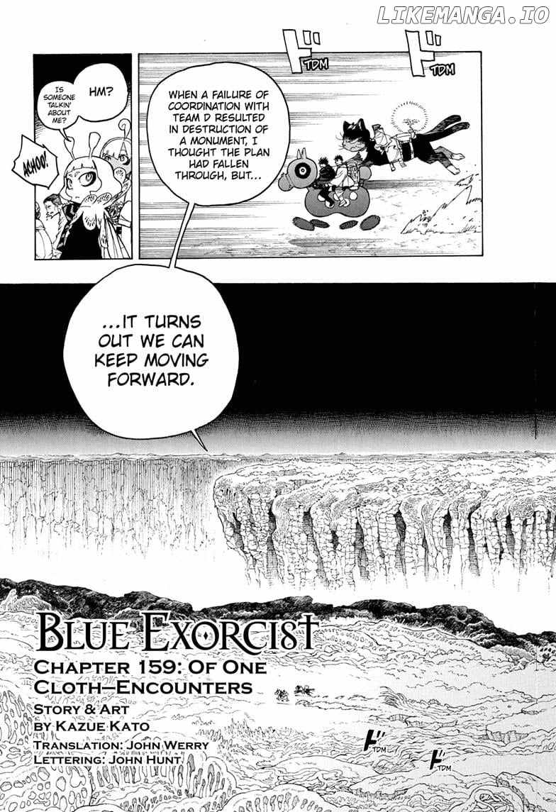 Read Ao No Exorcist chapter 159 image 3 on Lezhin