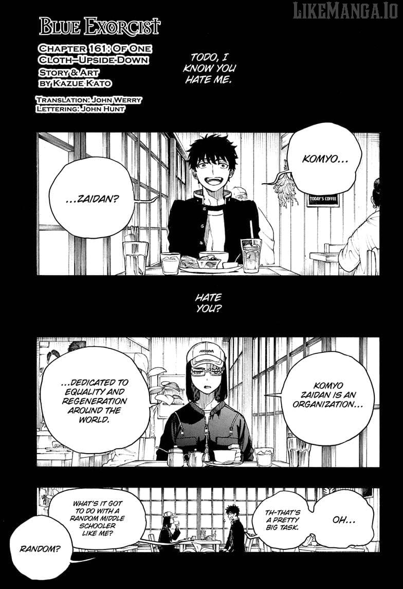 Read Ao No Exorcist chapter 161 image 1 on Lezhin