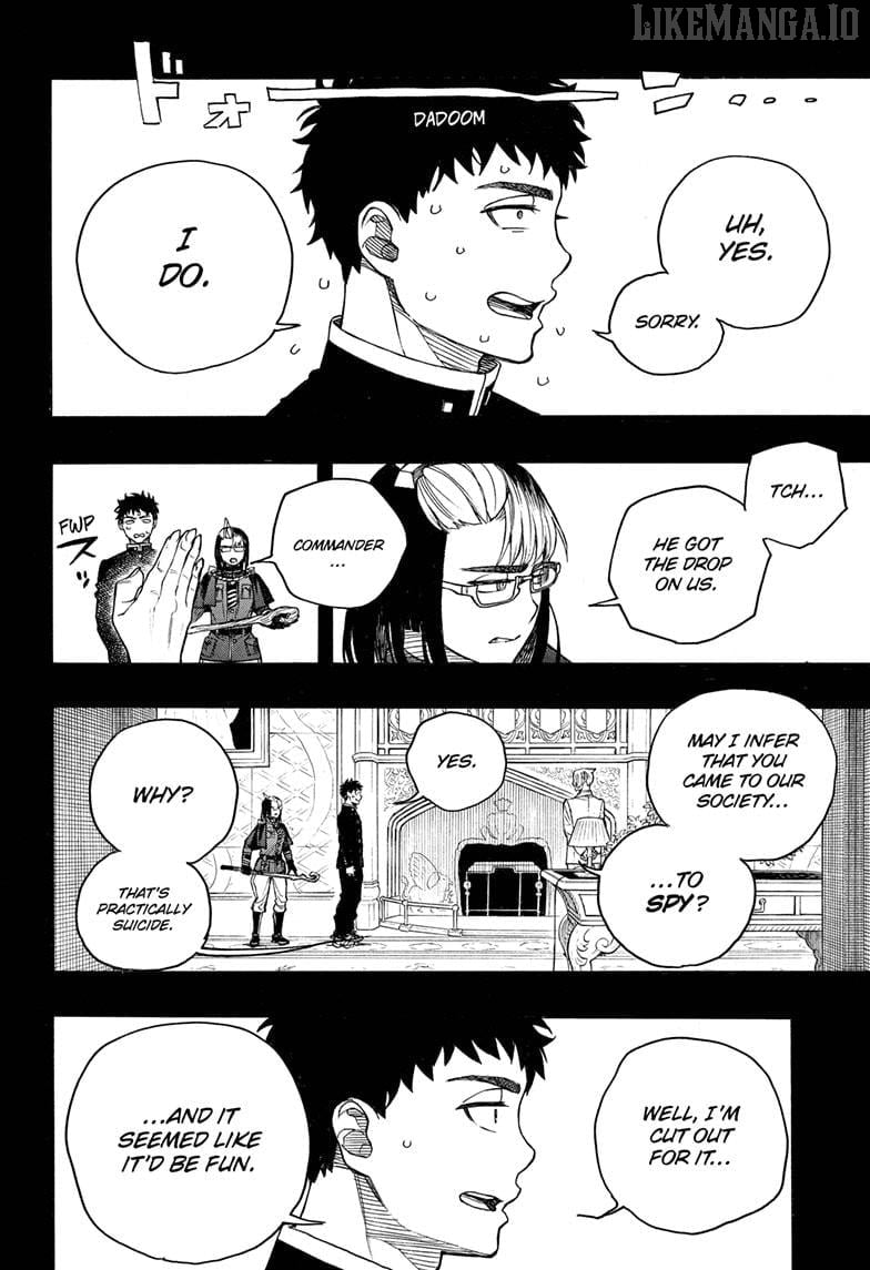 Read Ao No Exorcist chapter 161 image 12 on Lezhin