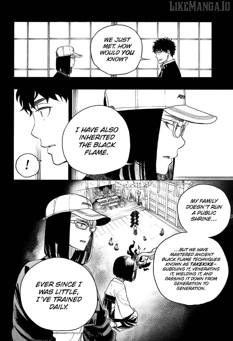 Read Ao No Exorcist chapter 161 image 4 on Lezhin