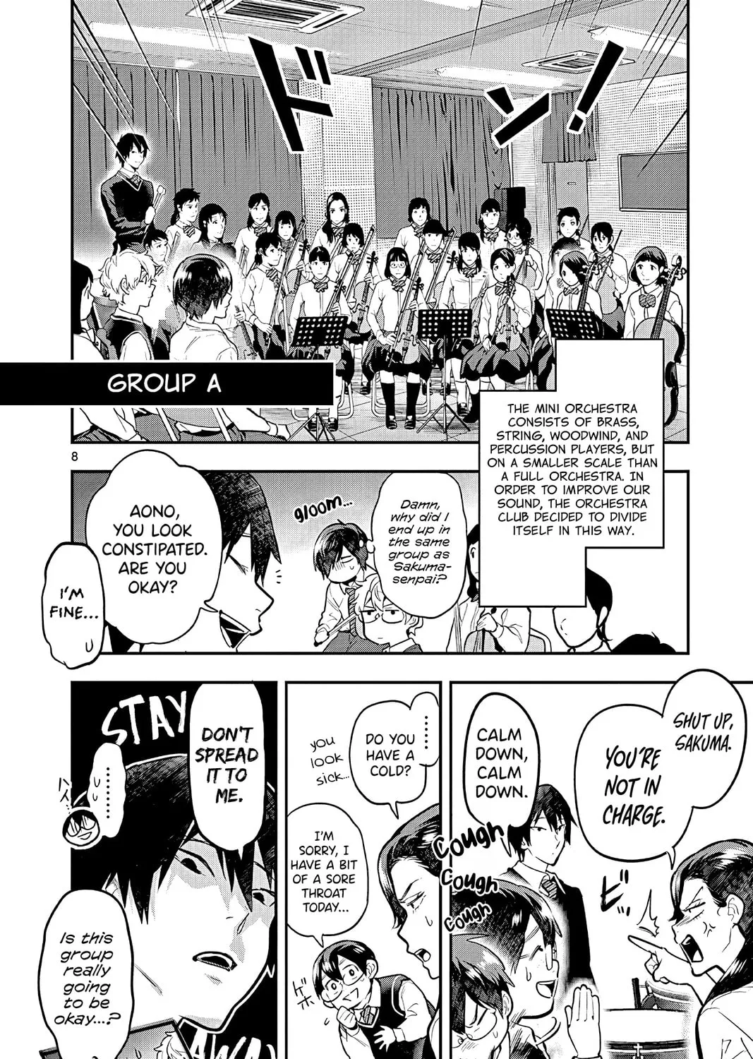 Read Ao no Orchestra chapter 50 image 14 on Lezhin