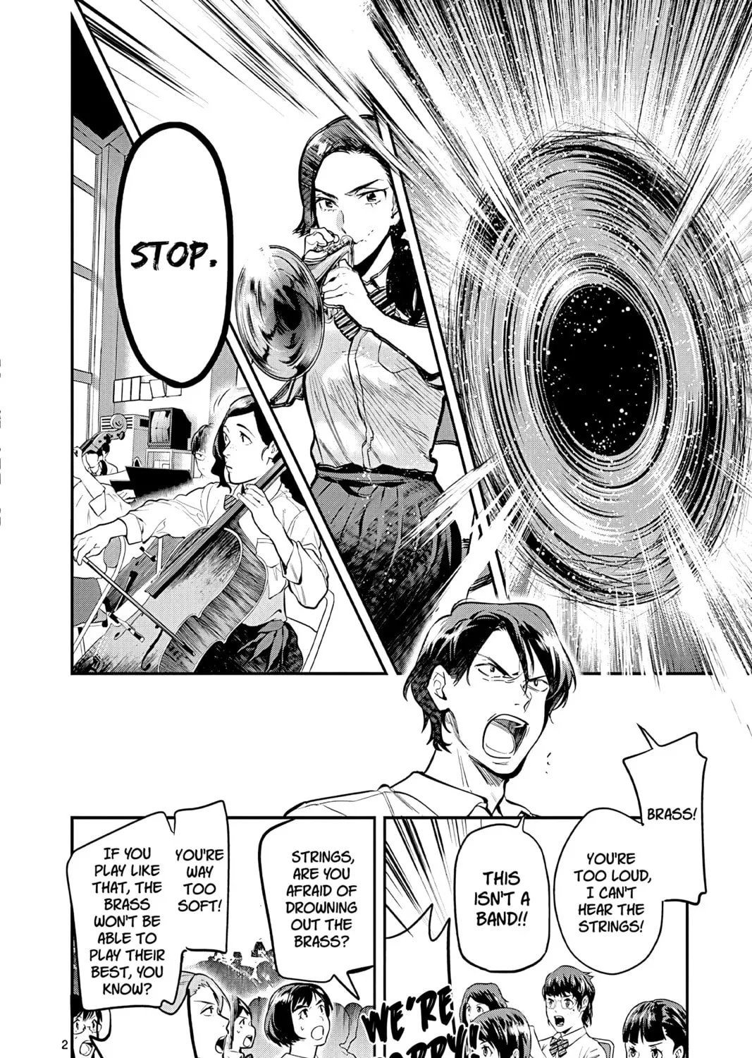 Read Ao no Orchestra chapter 50 image 2 on Lezhin