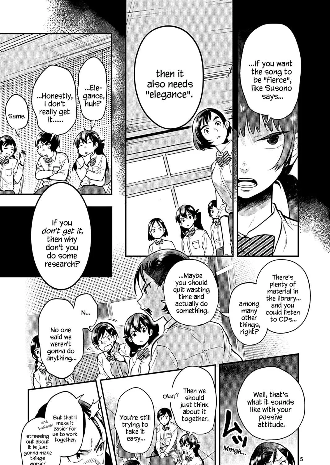 Read Ao no Orchestra chapter 52 image 8 on Lezhin