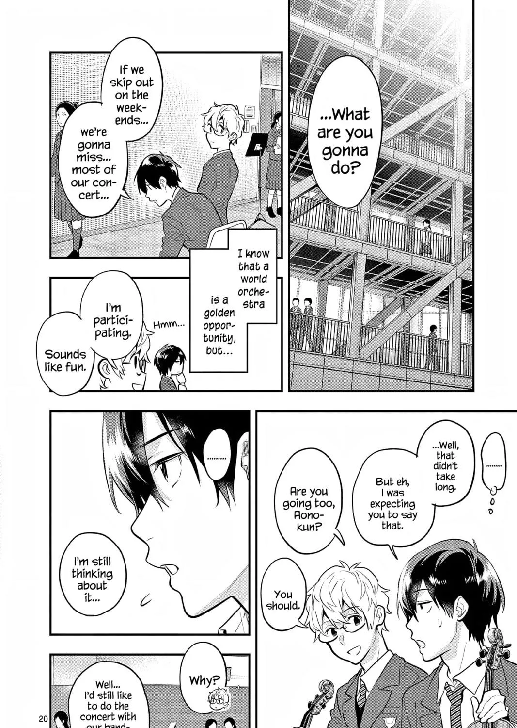 Read Ao no Orchestra chapter 65 image 38 on Lezhin