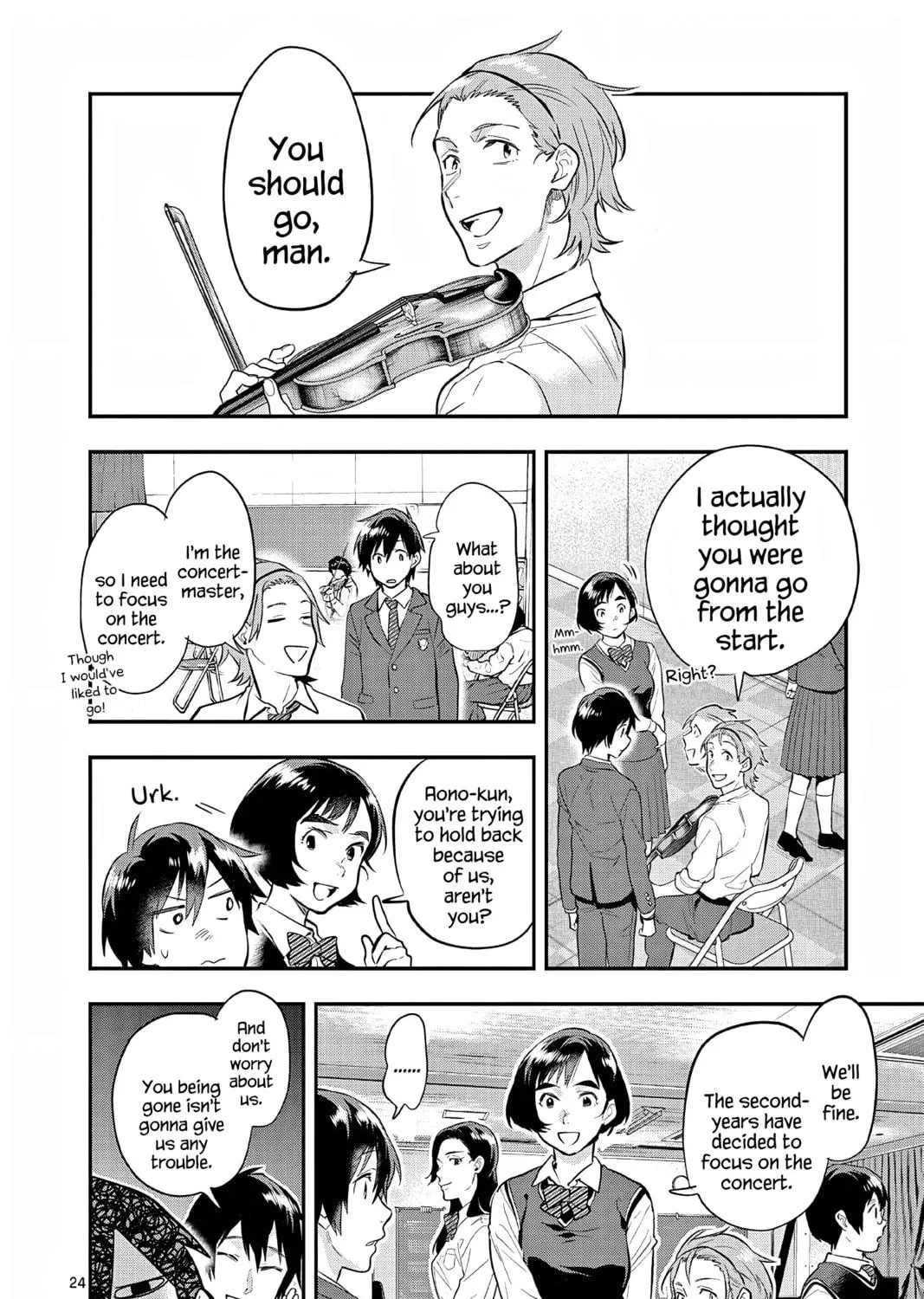 Read Ao no Orchestra chapter 65 image 46 on Lezhin