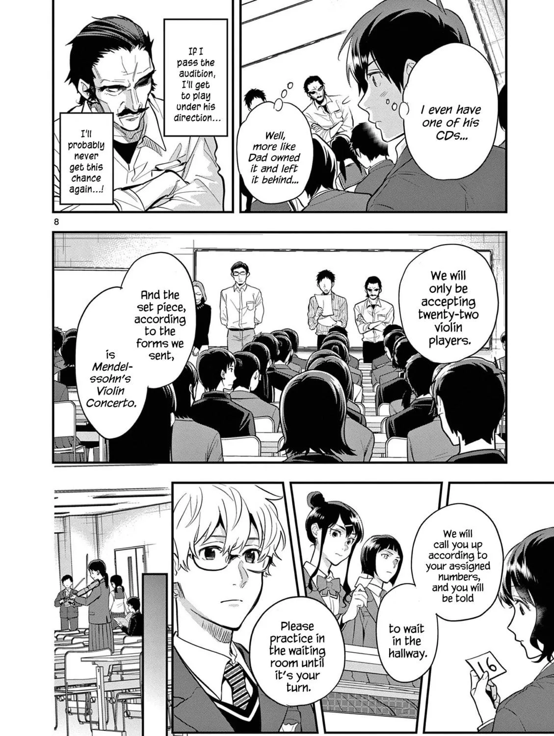 Read Ao no Orchestra chapter 66 image 22 on Lezhin