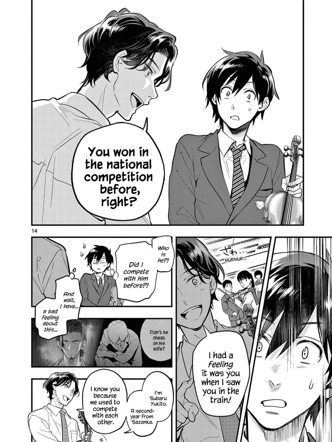 Read Ao no Orchestra chapter 66 image 34 on Lezhin