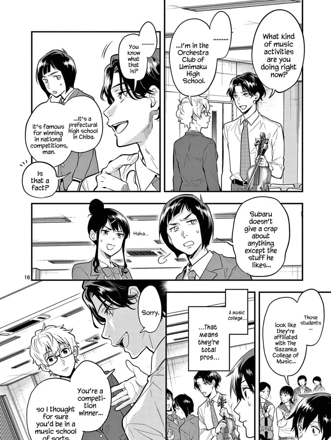 Read Ao no Orchestra chapter 66 image 38 on Lezhin