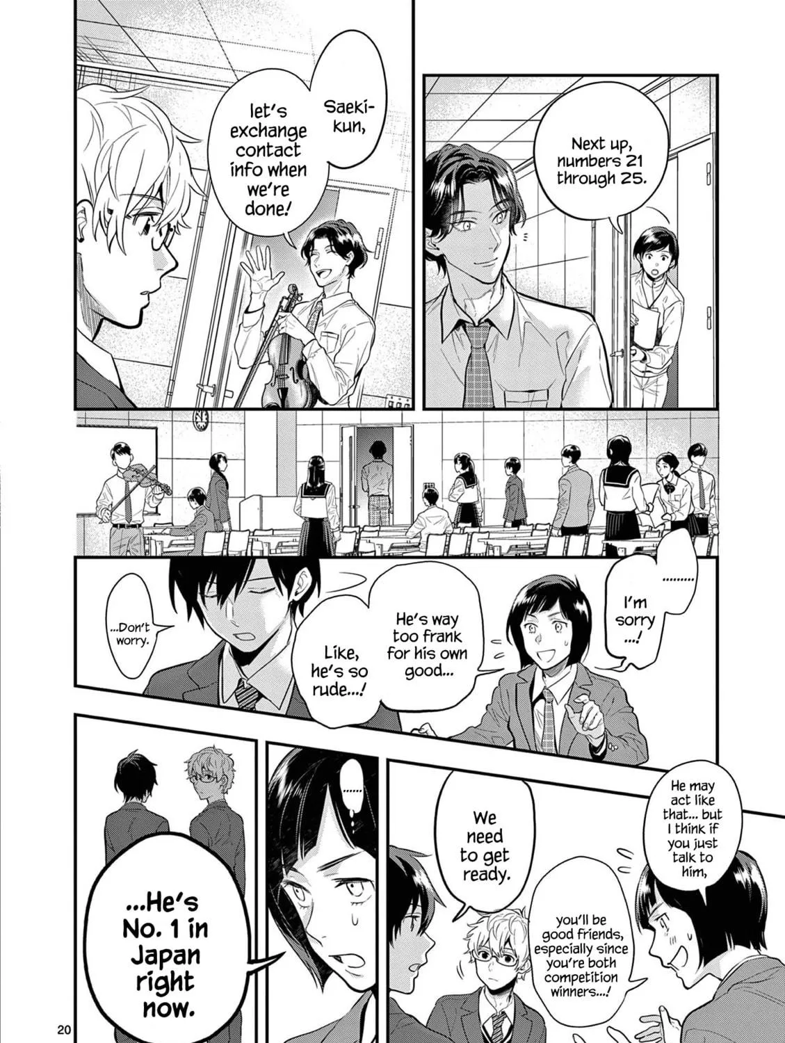 Read Ao no Orchestra chapter 66 image 46 on Lezhin
