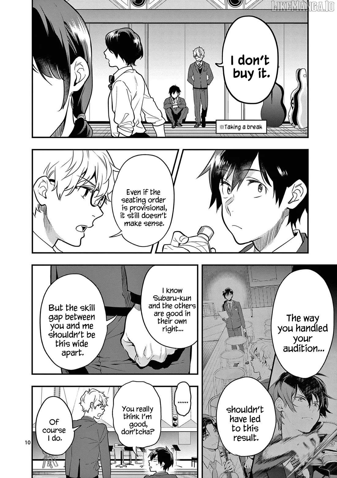 Read Ao no Orchestra chapter 67 image 10 on Lezhin