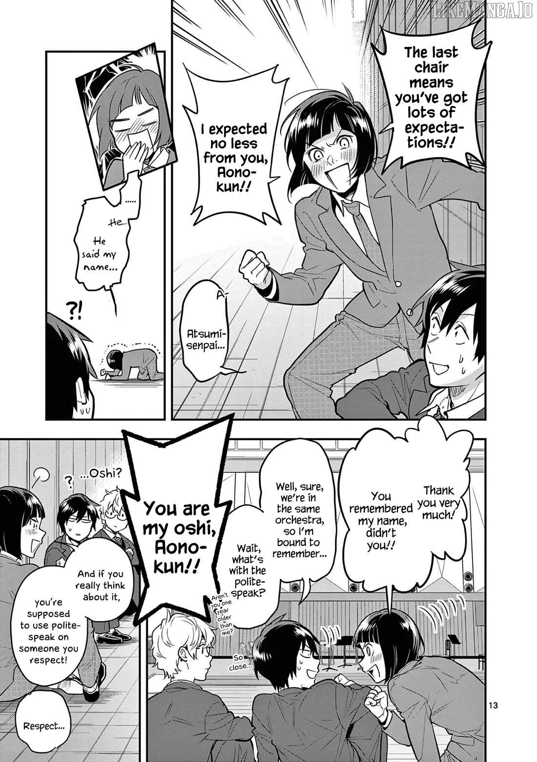 Read Ao no Orchestra chapter 67 image 13 on Lezhin