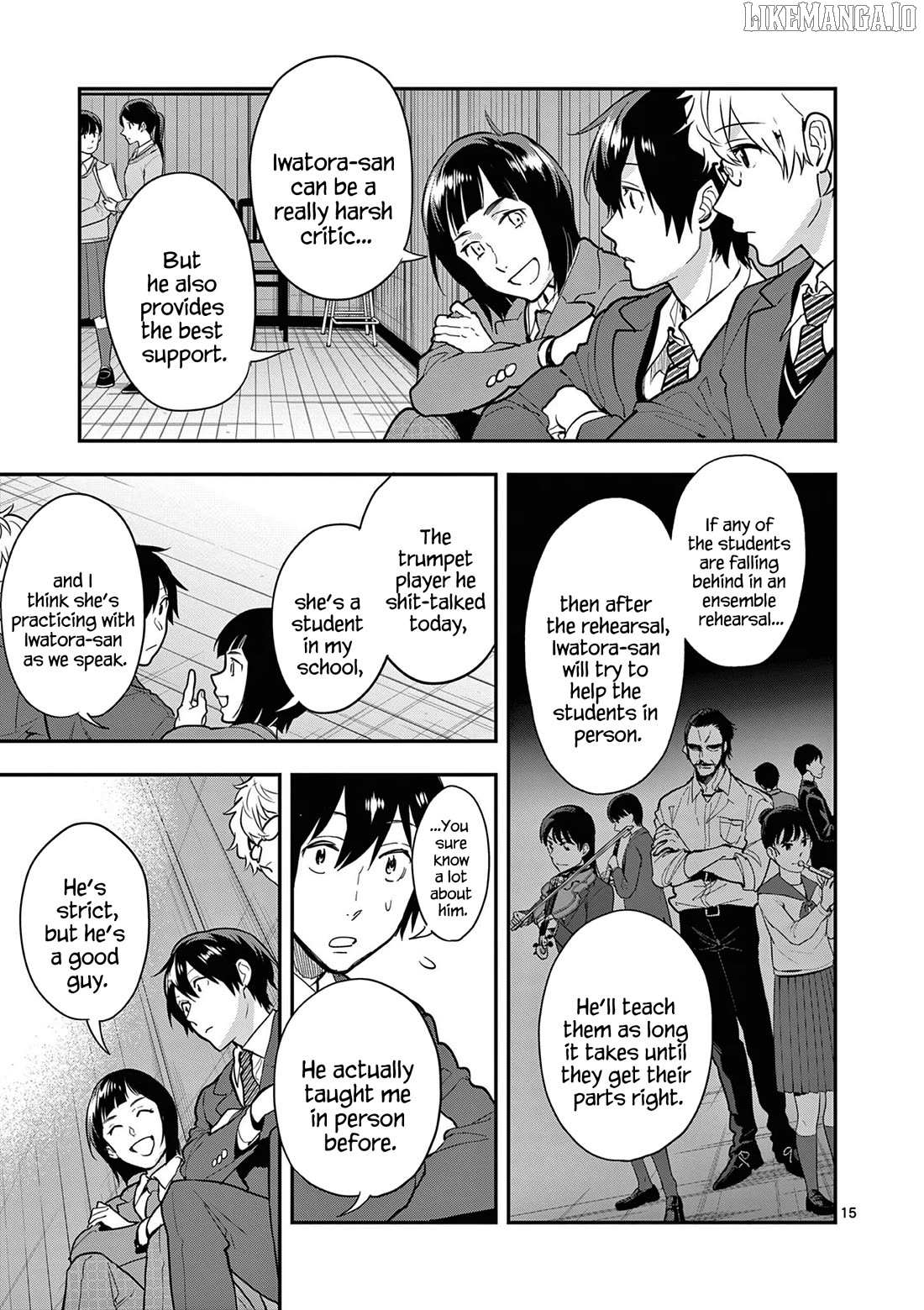 Read Ao no Orchestra chapter 67 image 15 on Lezhin