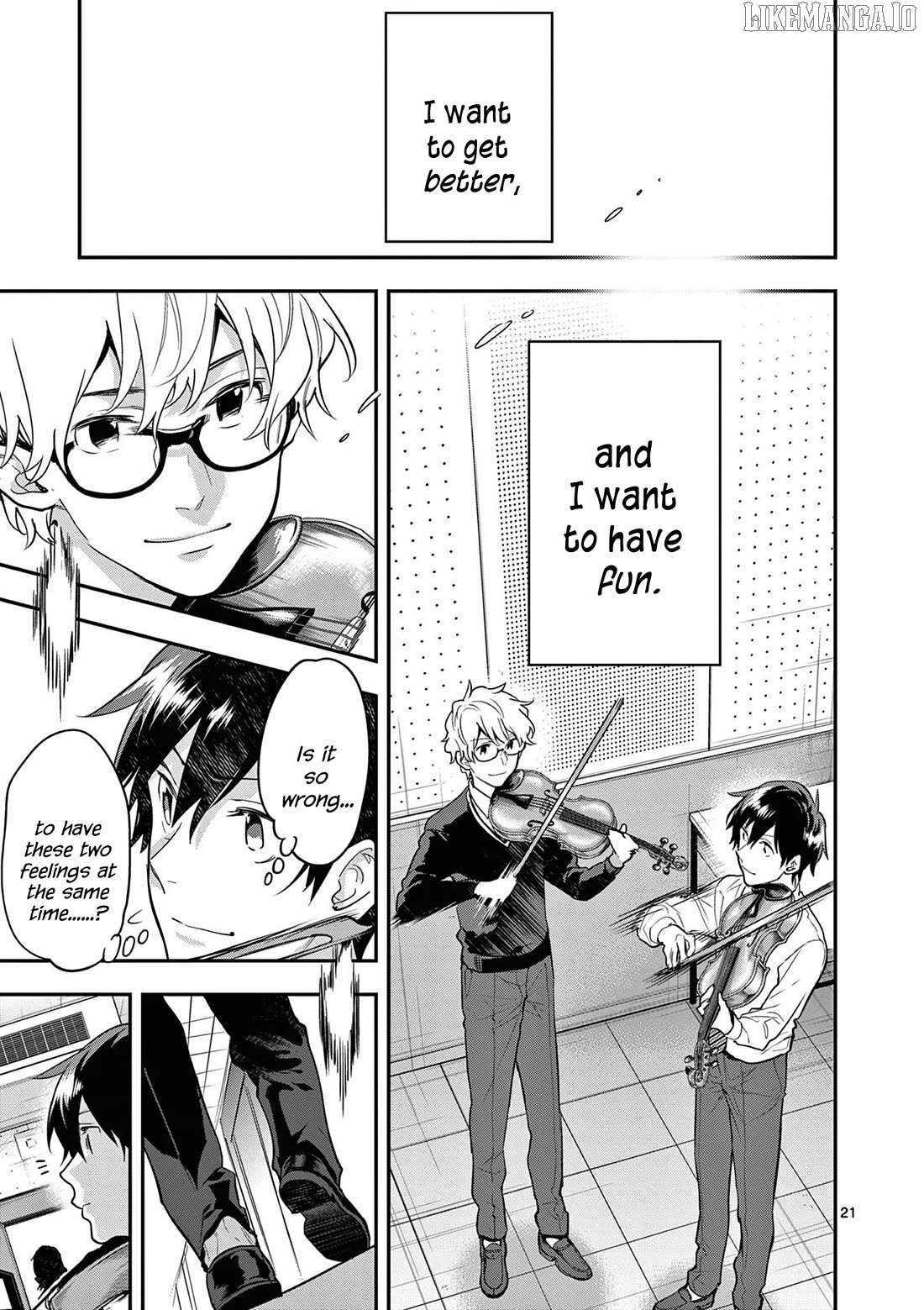 Read Ao no Orchestra chapter 67 image 21 on Lezhin