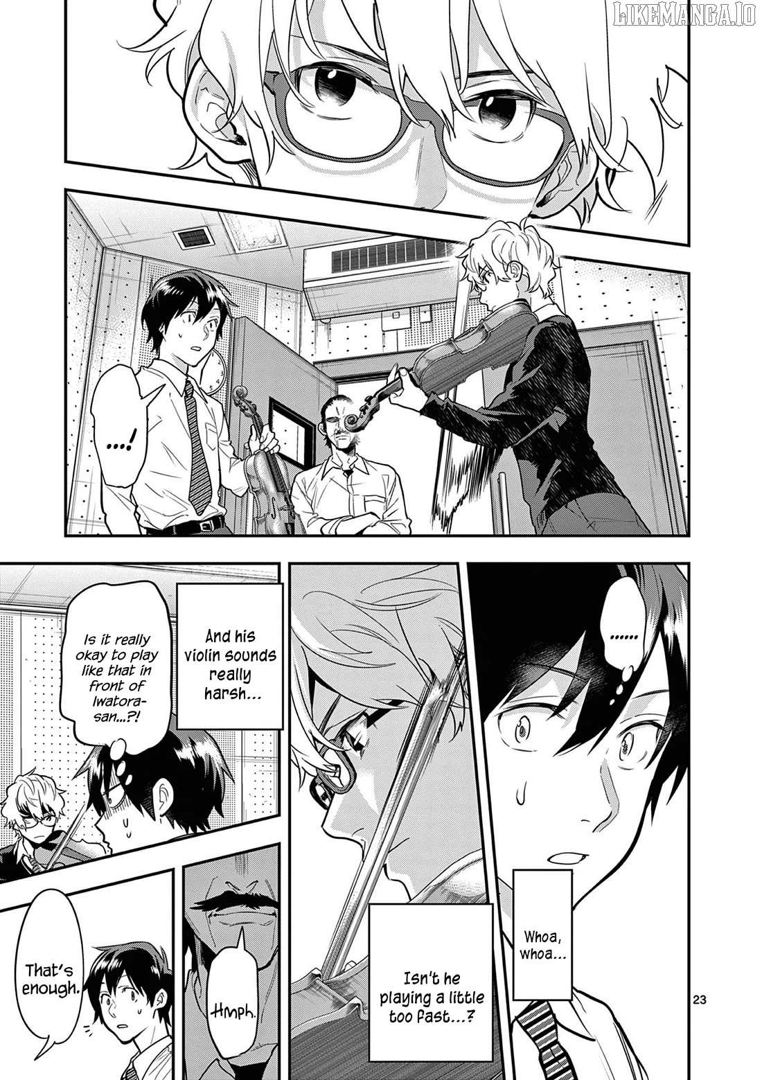 Read Ao no Orchestra chapter 67 image 23 on Lezhin