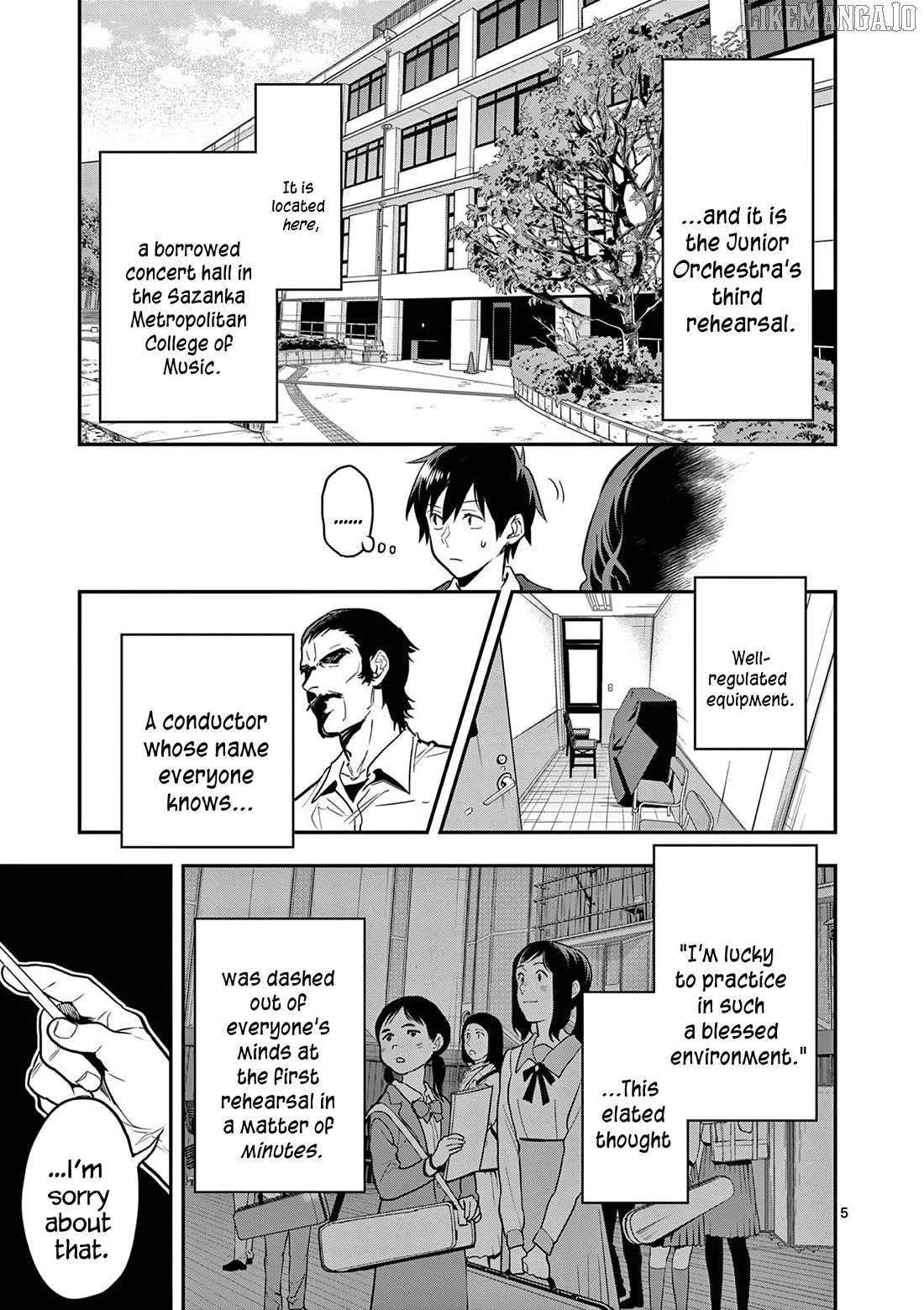 Read Ao no Orchestra chapter 67 image 5 on Lezhin