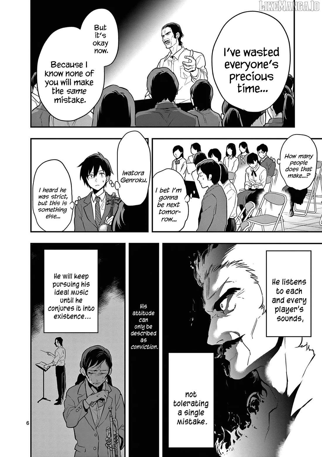 Read Ao no Orchestra chapter 67 image 6 on Lezhin