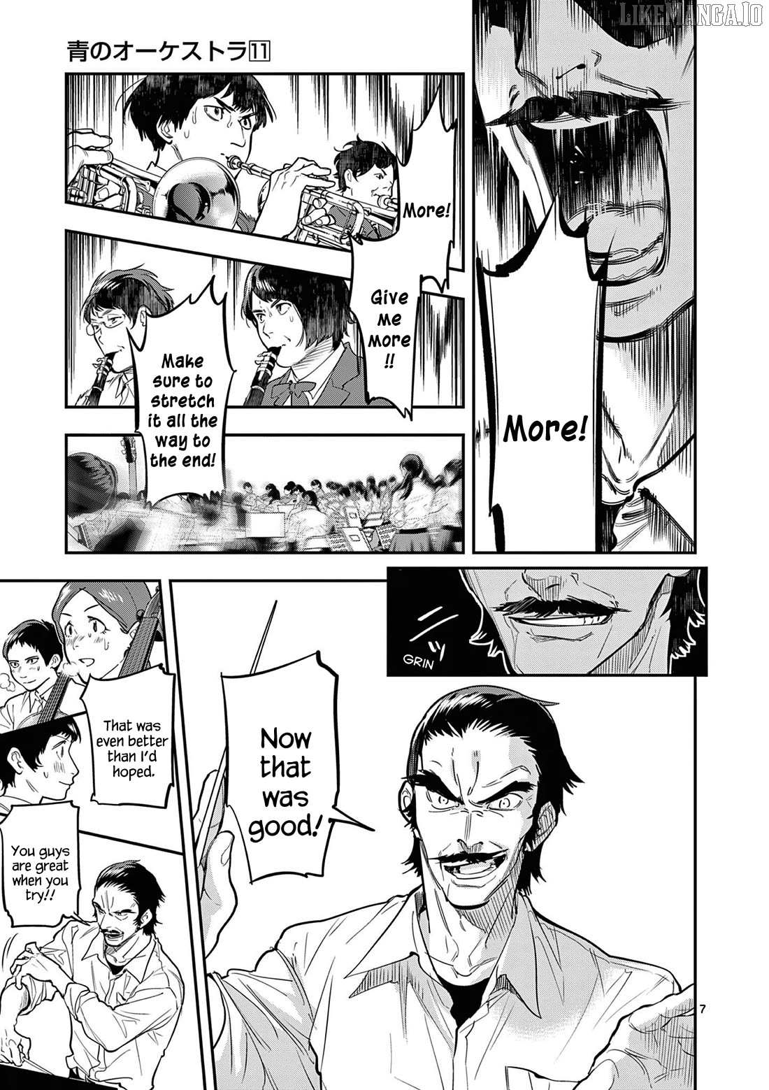 Read Ao no Orchestra chapter 67 image 7 on Lezhin