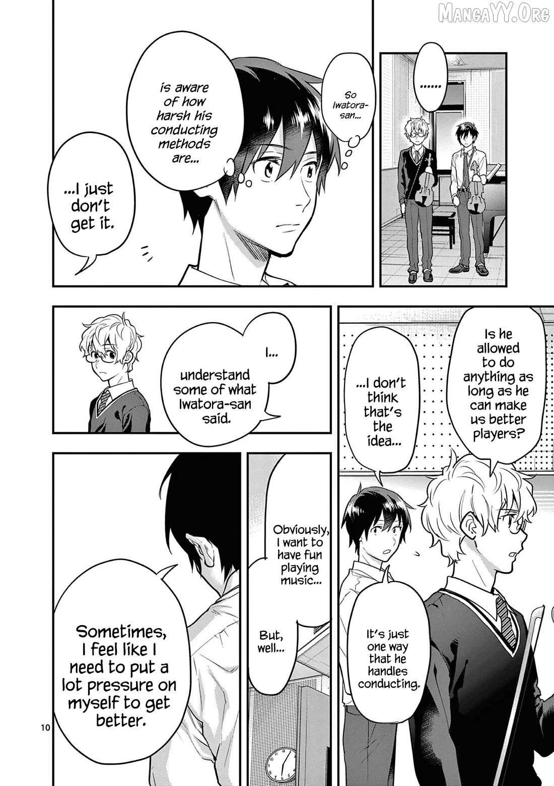 Read Ao no Orchestra chapter 68 image 10 on Lezhin