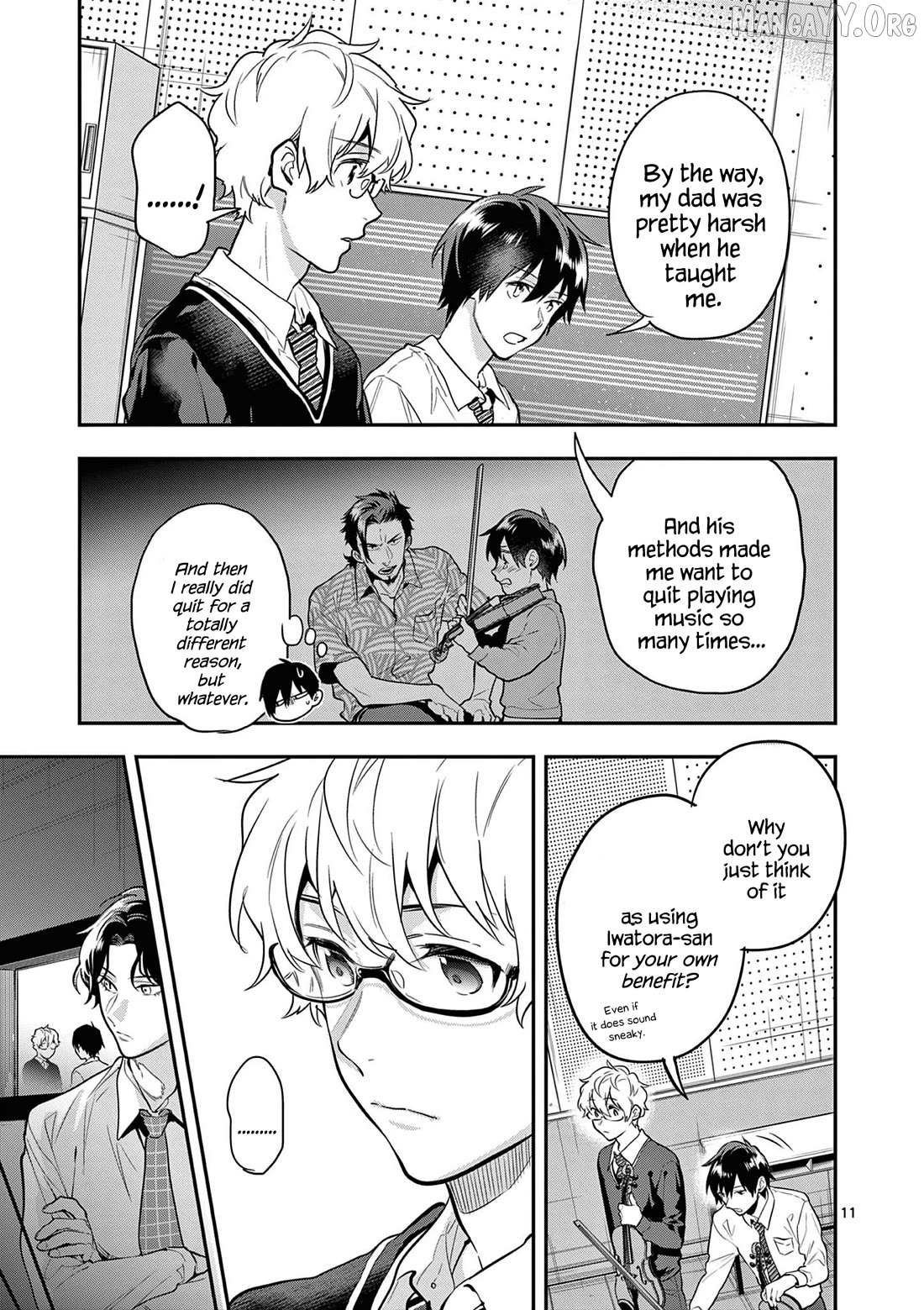 Read Ao no Orchestra chapter 68 image 11 on Lezhin