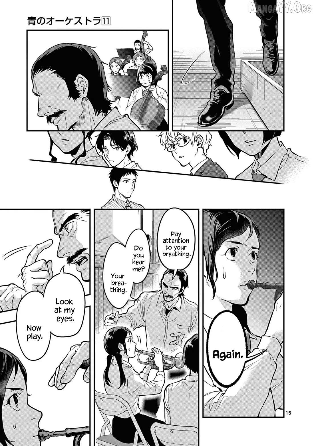 Read Ao no Orchestra chapter 68 image 15 on Lezhin