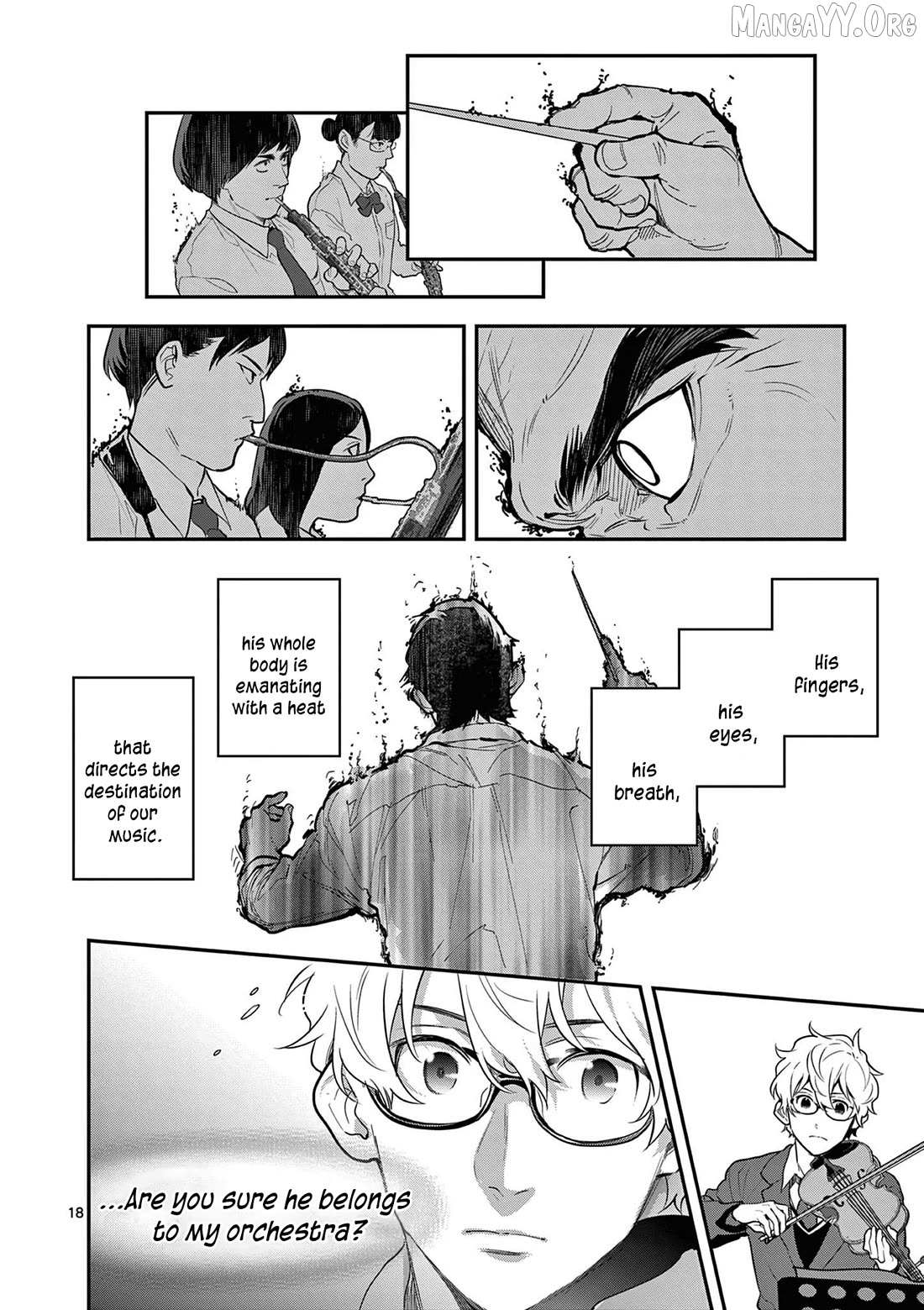 Read Ao no Orchestra chapter 68 image 18 on Lezhin