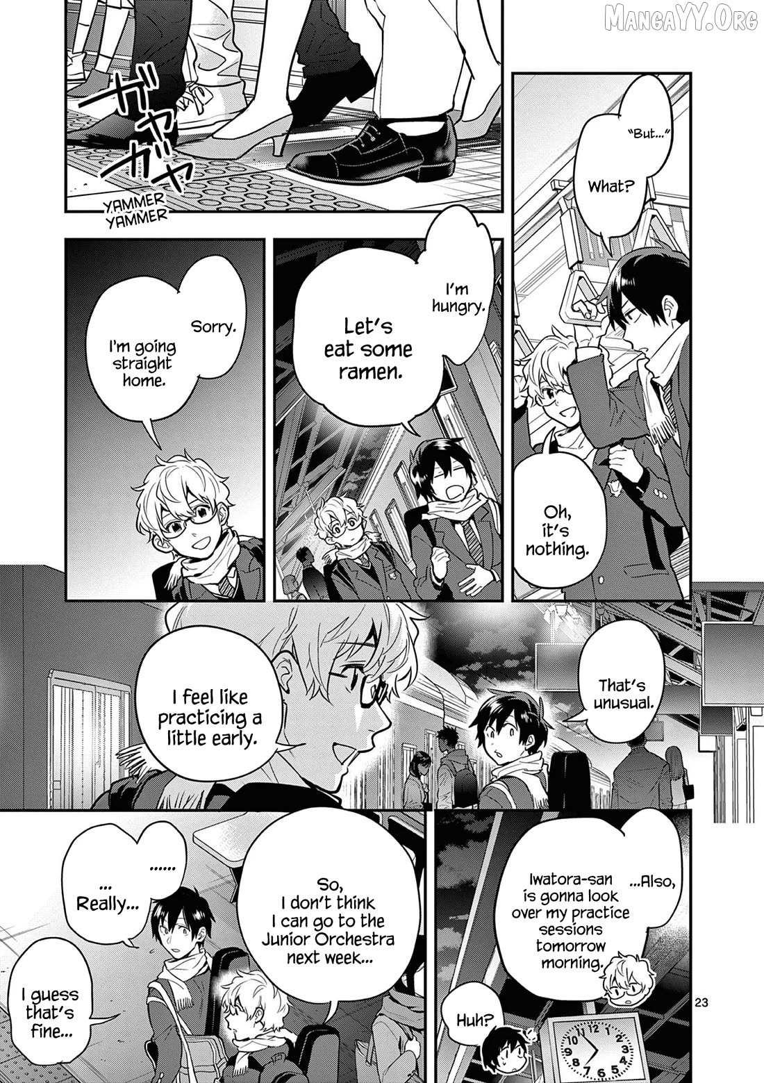 Read Ao no Orchestra chapter 68 image 23 on Lezhin
