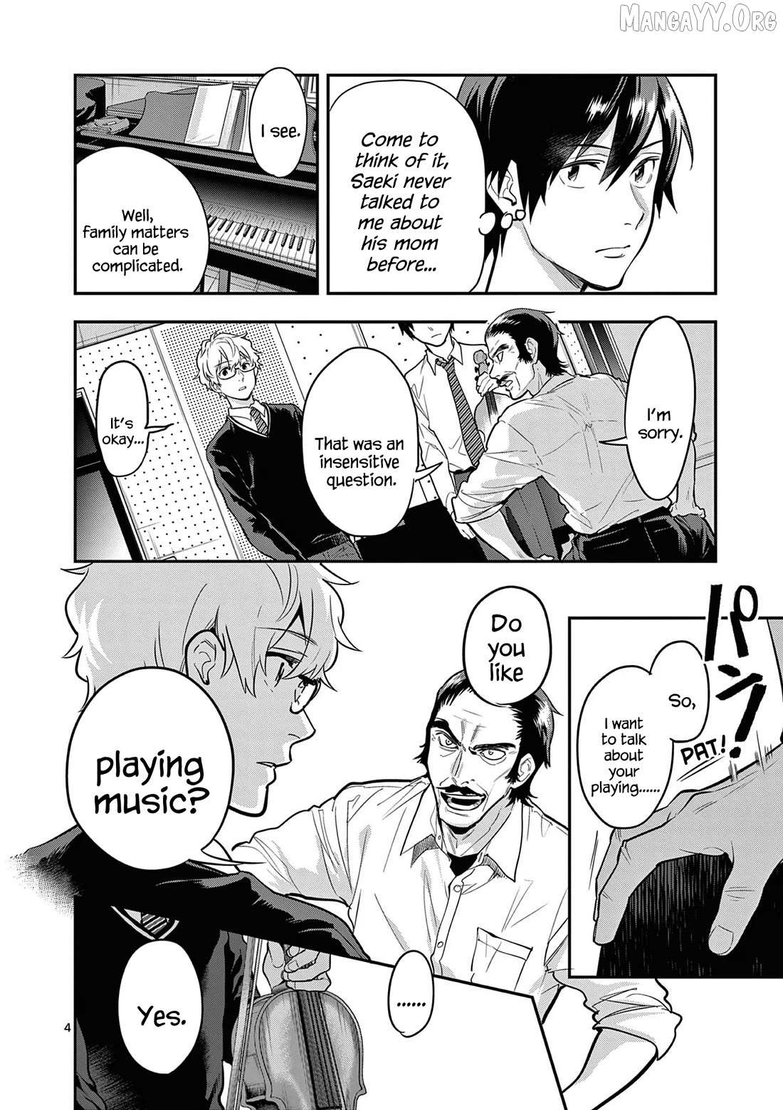 Read Ao no Orchestra chapter 68 image 4 on Lezhin