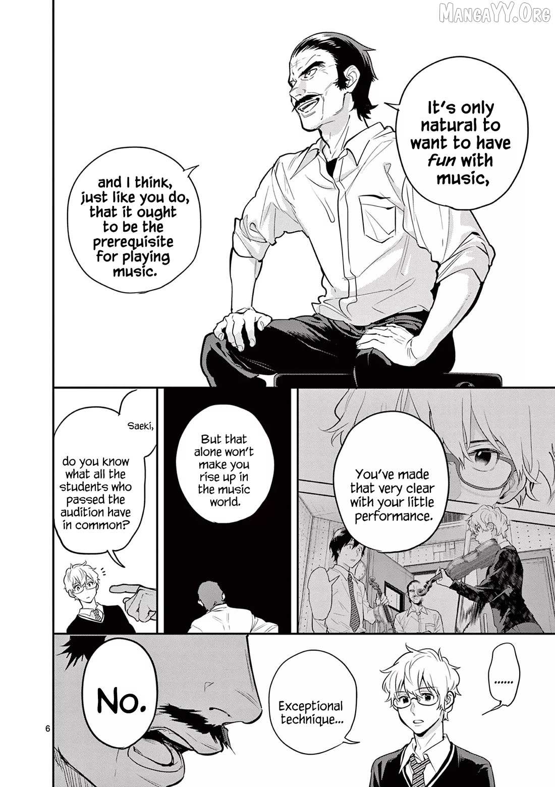 Read Ao no Orchestra chapter 68 image 6 on Lezhin