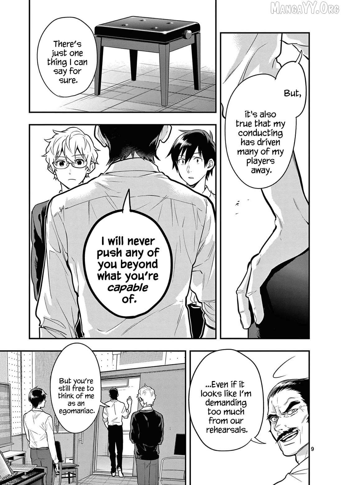 Read Ao no Orchestra chapter 68 image 9 on Lezhin