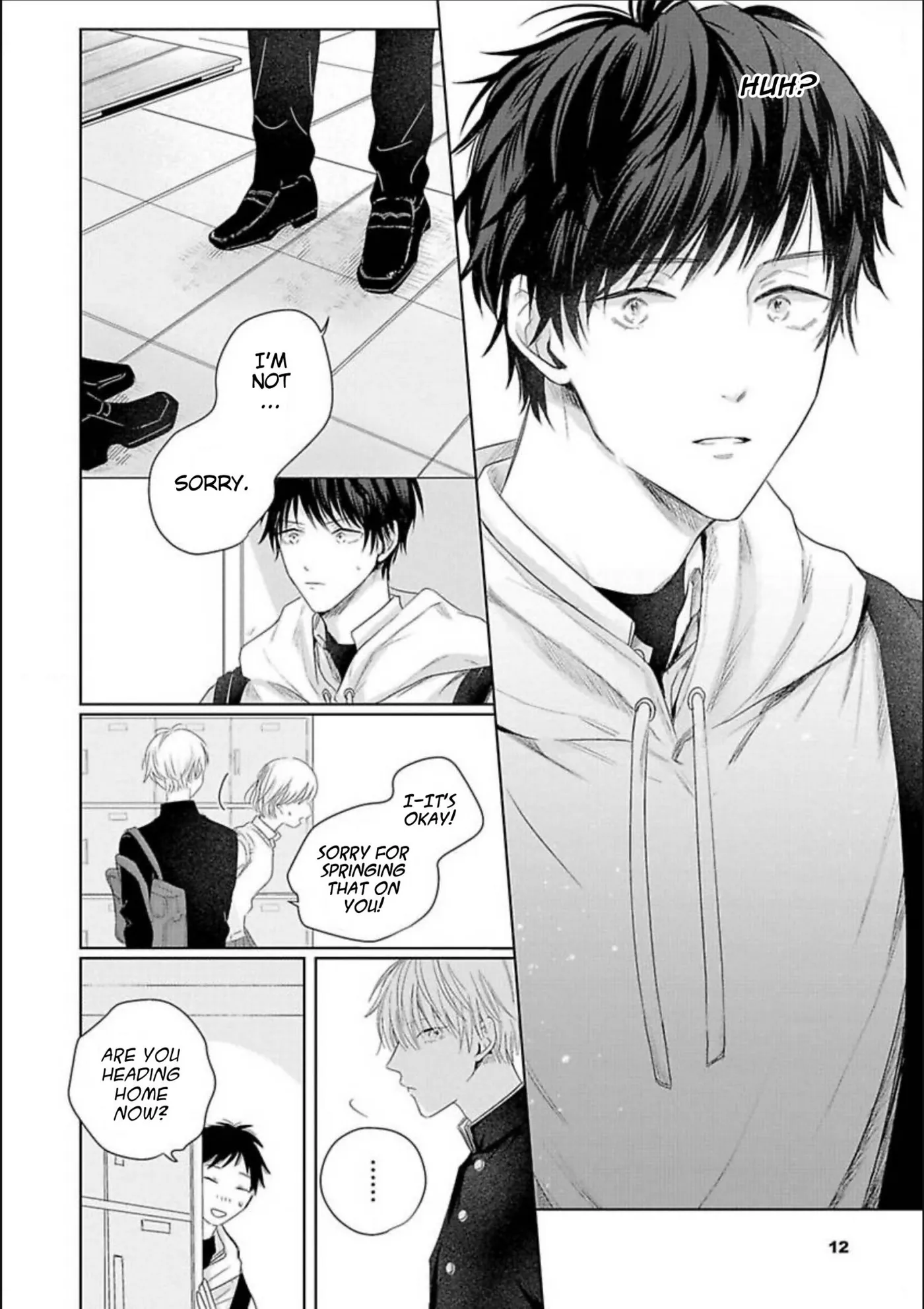 Read Aoarashi to Pierce chapter 1 image 12 on Lezhin
