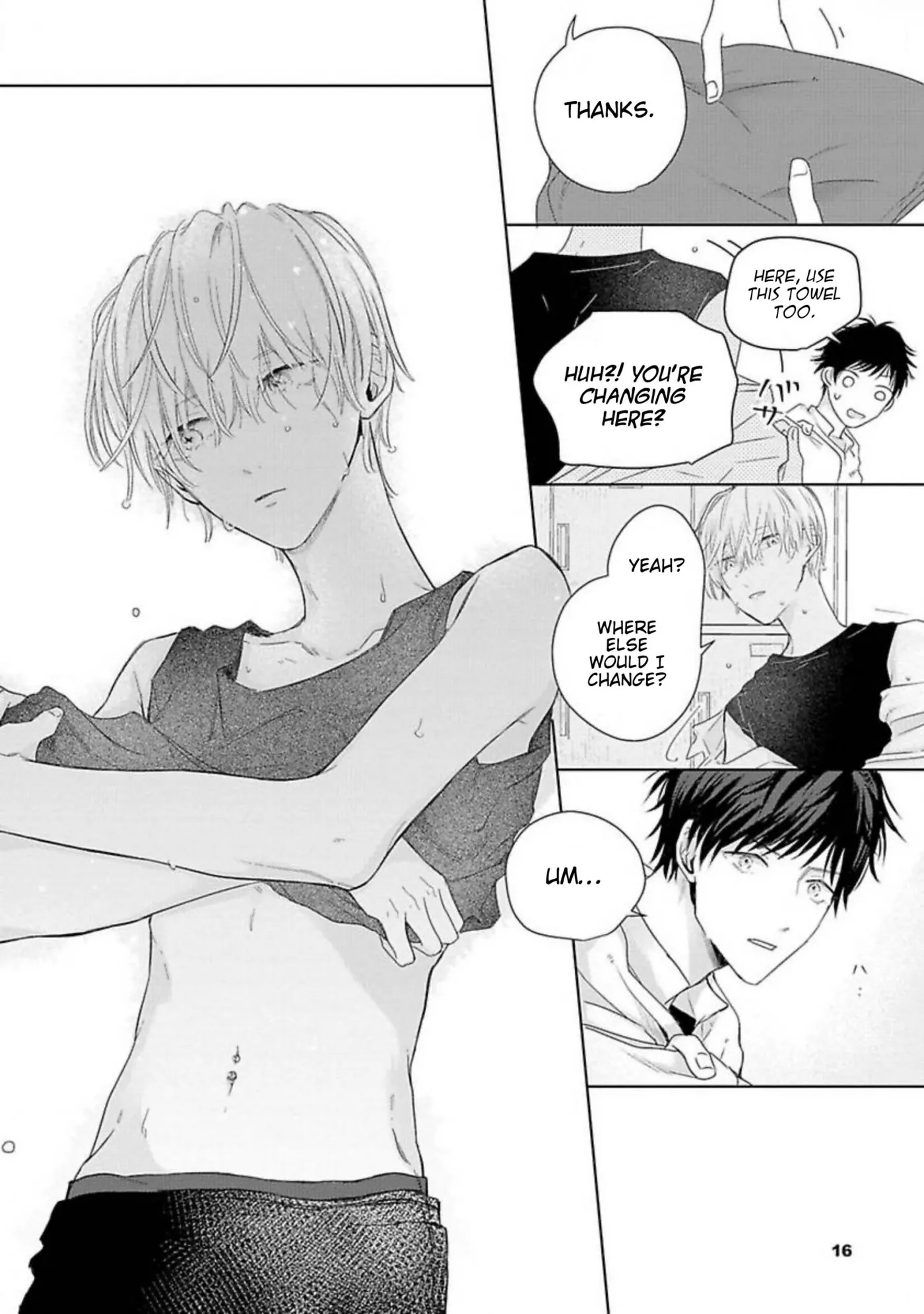 Read Aoarashi to Pierce chapter 1 image 16 on Lezhin